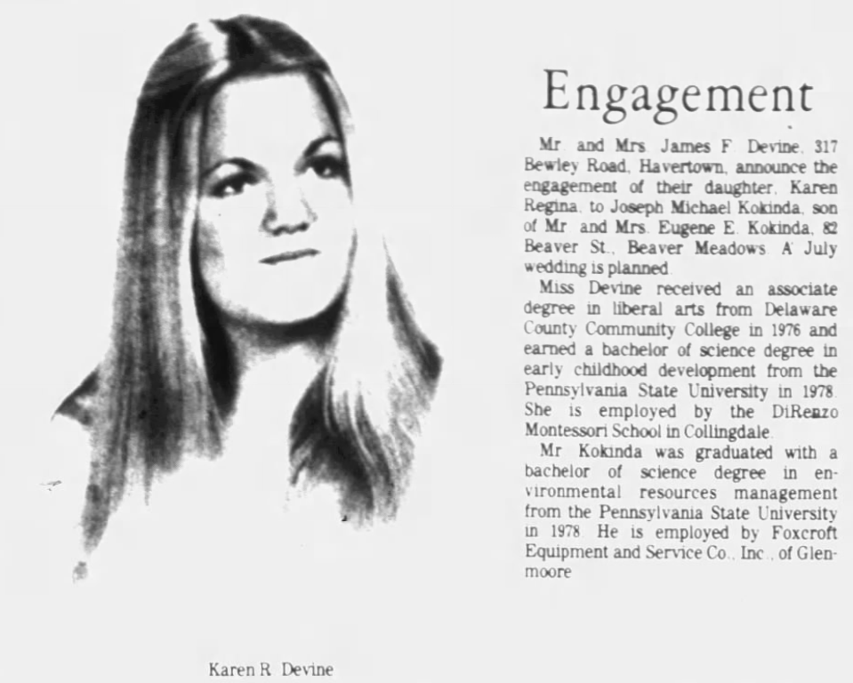 Karen Devine Engaged